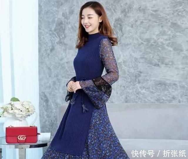  「印花雪纺连衣裙」春天嘛，就是要穿飘逸的雪纺连衣裙啊