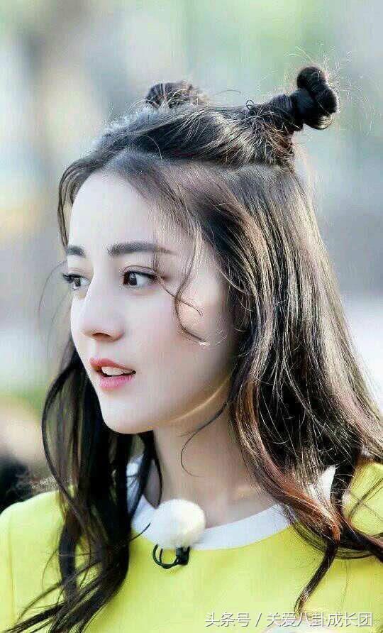 迪丽热巴的五种经典发型，最后一个一般人不敢挑战