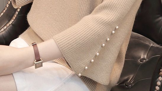 真的好看，也难怪今年闺蜜都不穿风衣了，针织衫+小黑裤，特吸睛