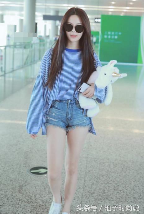 火箭少女穿衣越来越时尚，杨超越宣仪美腿吸睛，美岐小蛮腰真好看