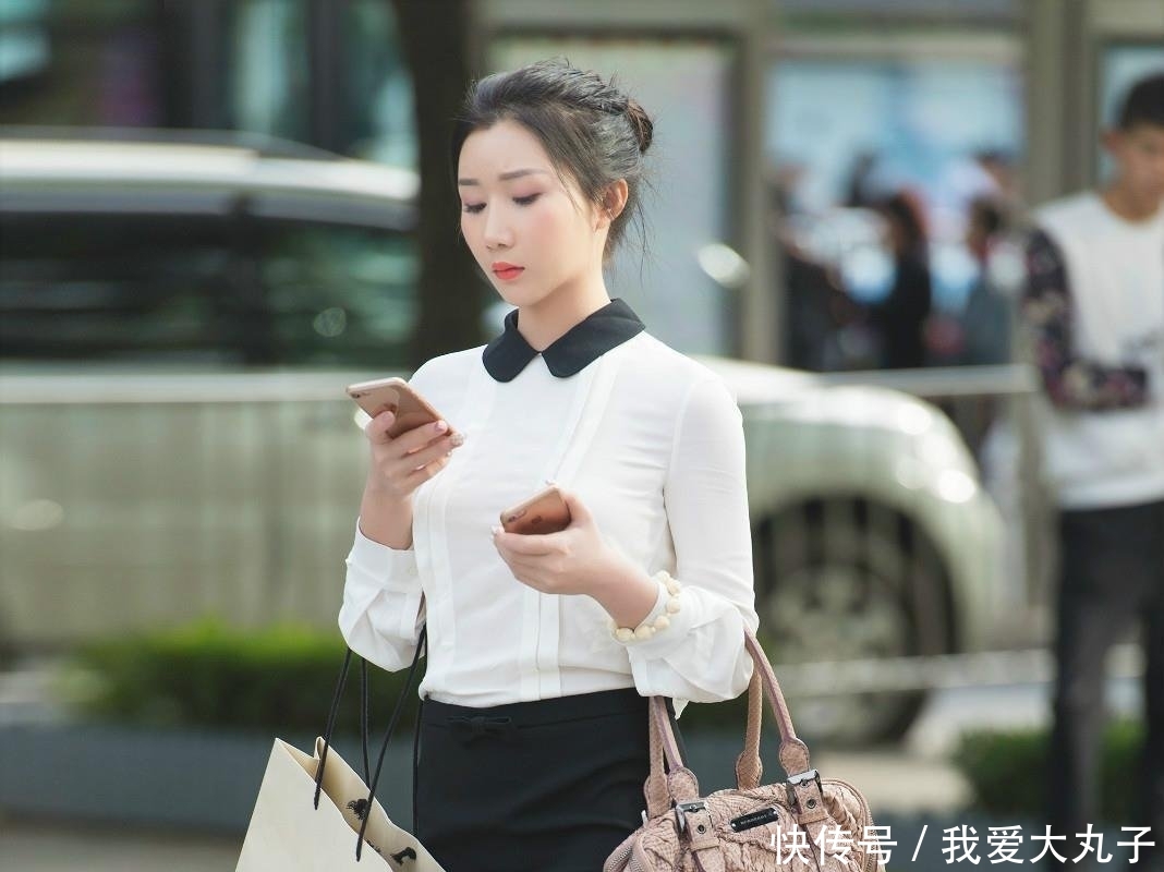 「设计」白加黑,简单不失魅力的职业装