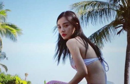 李小璐最性感的撩人照，图二明艳撩人，图六让我怦然心动