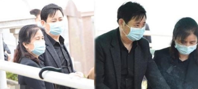  『丧母之痛』郭富城携妻女送母亲最后一程，神情悲伤几度落泪，丧母之痛难掩