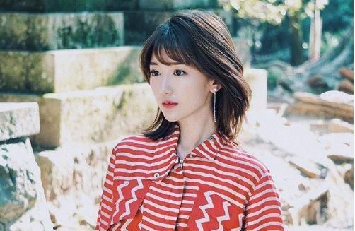  「到锁骨位置」法式刘海加韩式锁骨发，减龄又不失稳重，轻松驾驭各种脸型