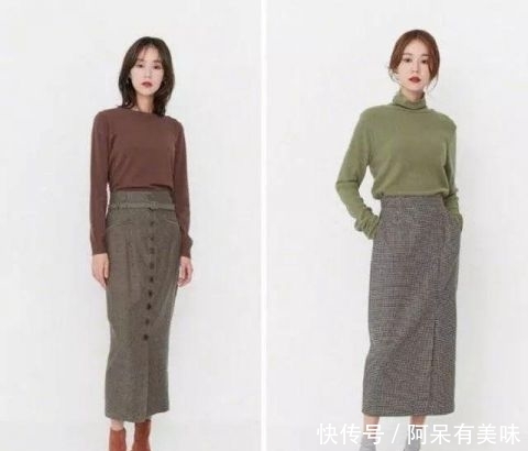 以选择@腰粗腿胖怎么穿?巨遮肉的半身裙搭配合集,助你轻松又瘦又美