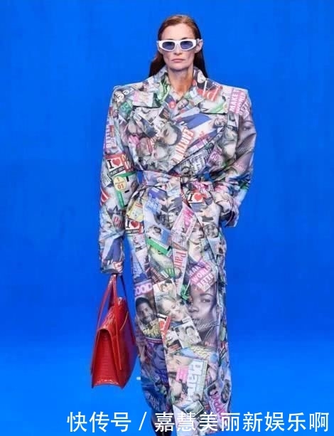  『报纸印花』西服如何搭配？春天西服那样穿，时尚潮流复古时尚的时尚范，谁穿谁美！