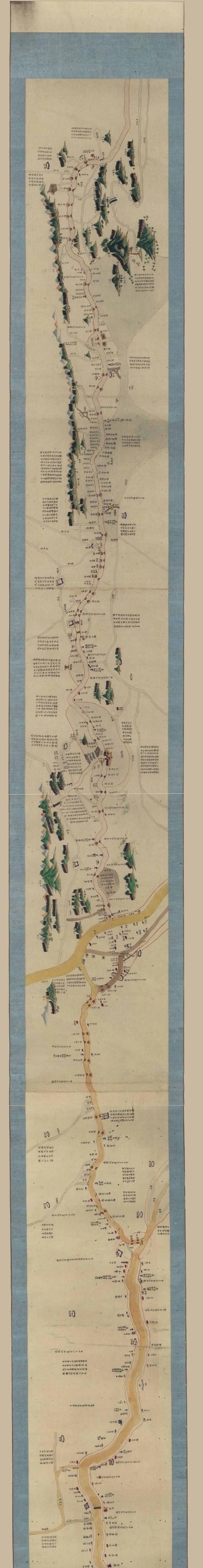  【历史】用地图描绘具有深厚历史底蕴的山东运河光绪年间《山东运河全图》