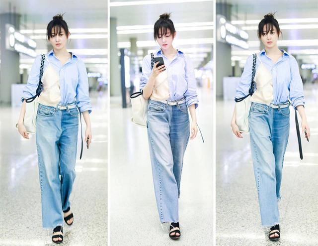 张天爱一改往日御姐风,现身机场剪了个小刘海,简直像换了张脸