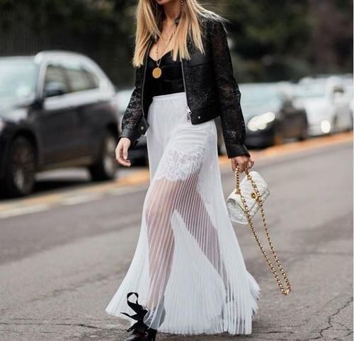 纱裙，穿出若隐若现的性感与梦幻