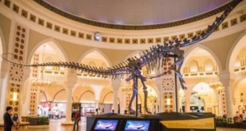 全球第一大的购物中心,位于迪拜,出口众多经常导致游客迷路!