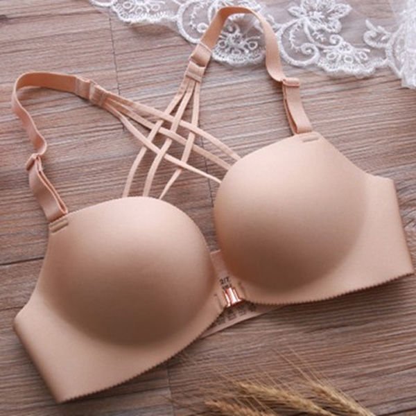 老婆越来越有型，都是因为这种无钢圈文胸，聚拢与舒适兼顾