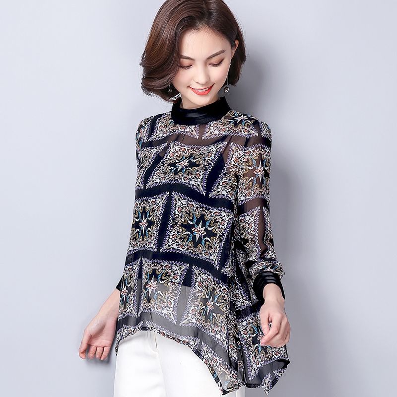 立秋过后转凉,聪明女人都在穿这款长袖衫,巨显瘦