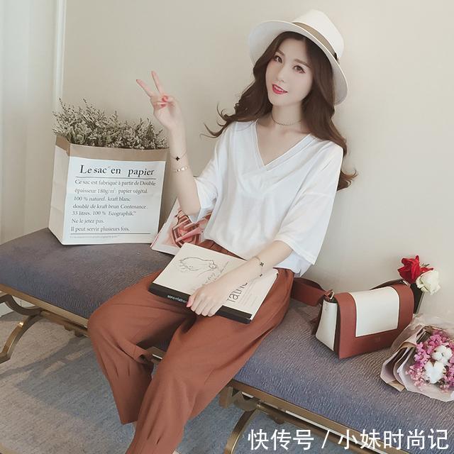  [冰丝针织衫]这些中长袖子的衣衣，能修饰你的手臂哦