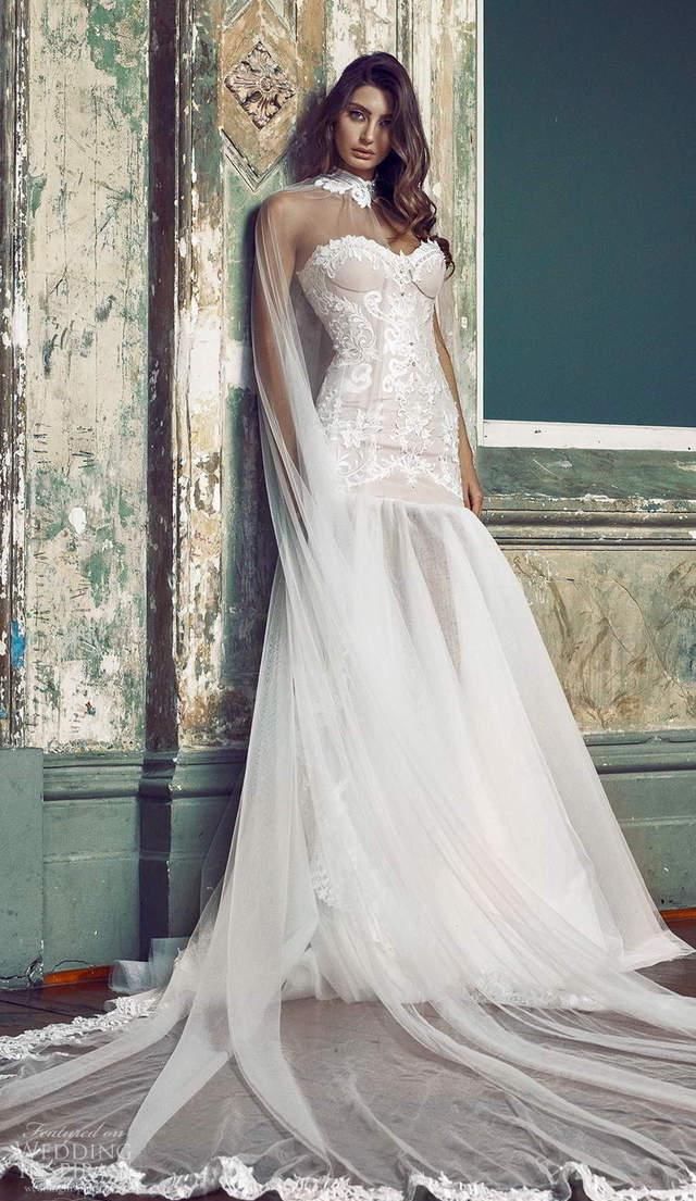  「系列」Nektaria 婚纱系列 垂坠华丽婚纱带给新娘好心情