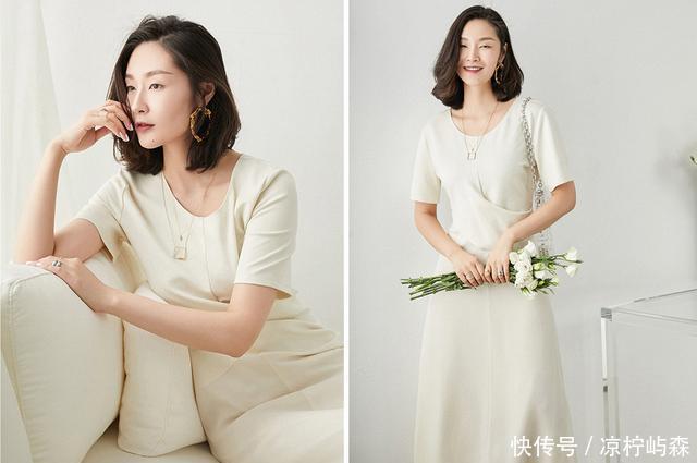 「女人味」有一种裙叫“法式连衣裙”高雅迷人,知性、有气质更有女人味
