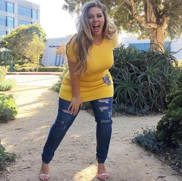 160斤欧美大码模特,体态丰腴曲线美,网友:美版杨贵妃!