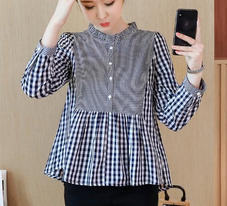 138斤矮个老婆胖归胖，但她会打扮，娃娃衫+短裤，高挑嫩瘦美