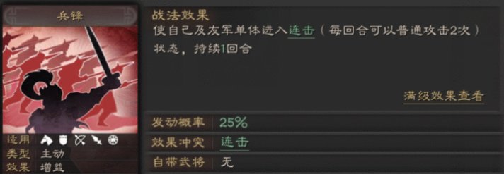 三国志战略版战法对应