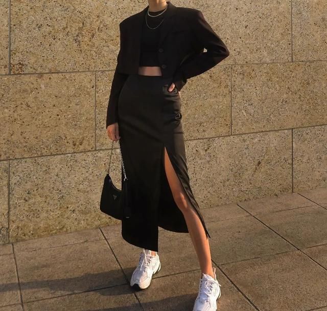  【TOP姐】一件黑色西装，打造16个时髦look！