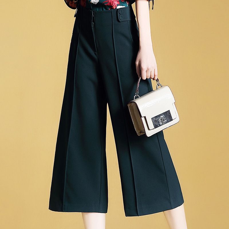 入秋担心没得穿?有阔腿裤管够，能时髦整个秋天了