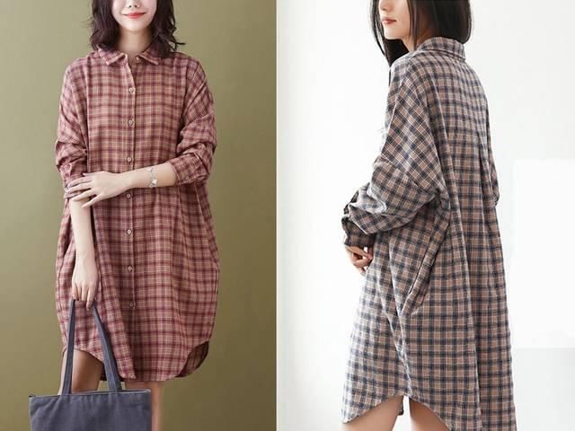  「简洁」初春工作最合适穿“衬衫裙”！这5种简洁、显年轻穿衣搭配：非常显高！