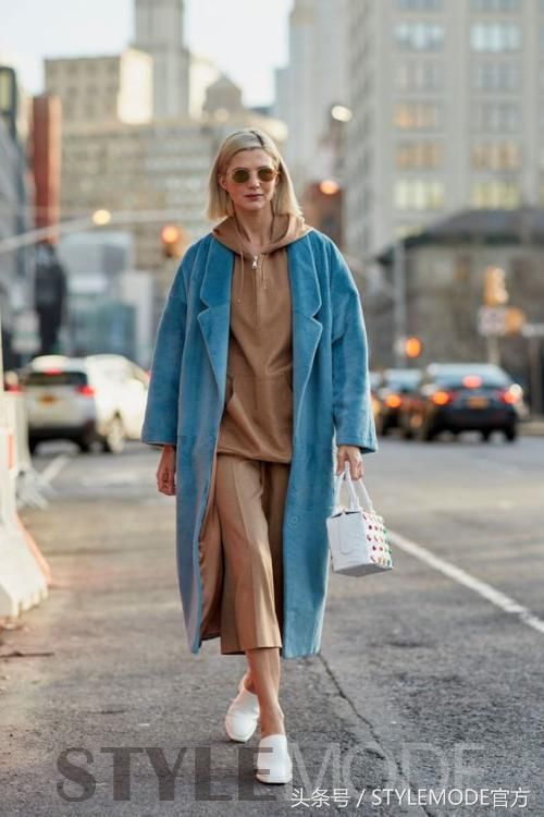 秋季的质感系蓝色单品，让你美出新高度！