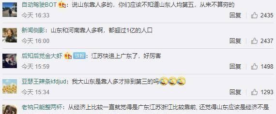 全国GDP十强省出炉！三巨头仍领跑，网友却因为山东撕起来了