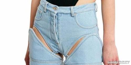 裤子也能露出绝对领域？国外时尚圈的奇葩破洞牛仔裤