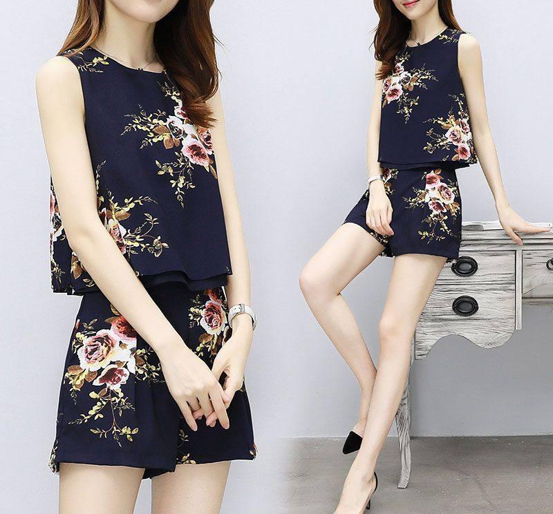 夏季还是短裤套装最受欢迎，穿着凉爽舒适又有型，轻便洋气显年轻