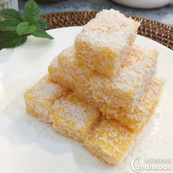 南瓜甜品DIY| 巨好喝的椰汁南瓜西米露&amp;香甜软糯的椰丝南瓜牛奶小方