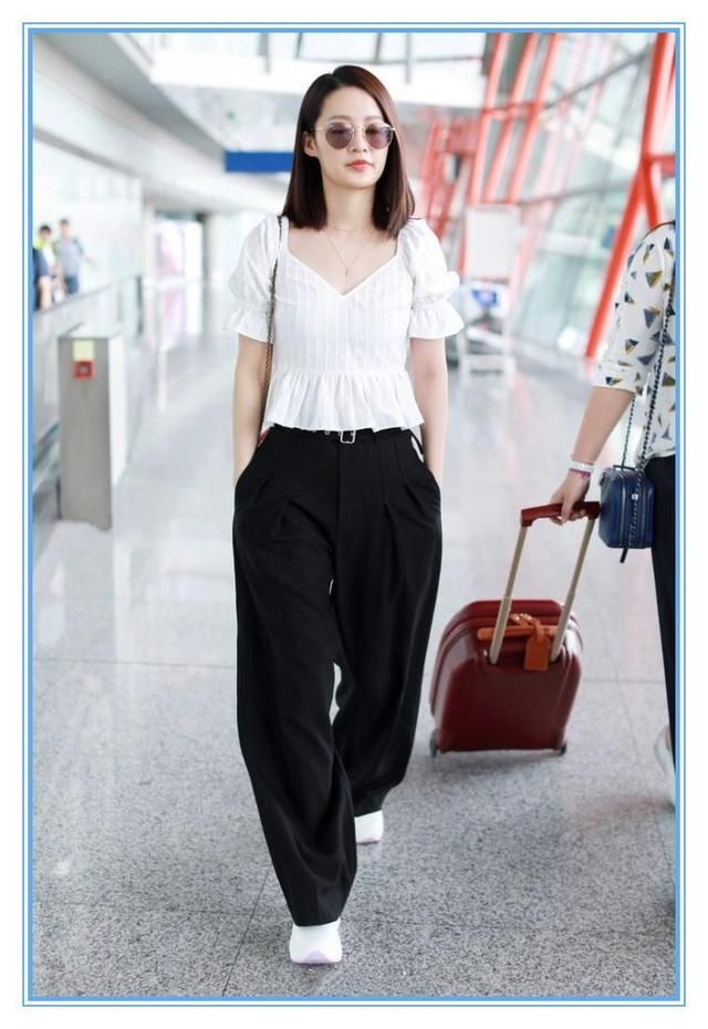 166李沁穿阔腿裤竟输156蔡依林？终于知道身高和比例哪个更重要了