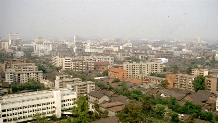  #照片#1991年2月，春节前夕的四川成都老照片