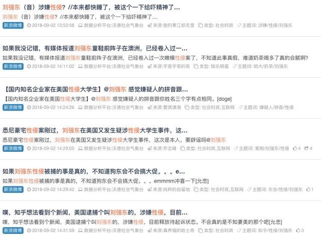 京东回应了,强东出事了,奶茶躺枪了,思聪居然删帖了!