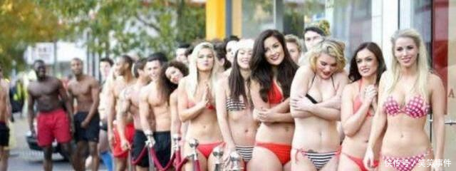 全球美女最白的属这个国家她们时常组织比基尼比赛