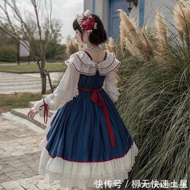 「蝴蝶结」高颜值复古小众洛丽塔洋装,Lolita女孩必入,少女心爆棚