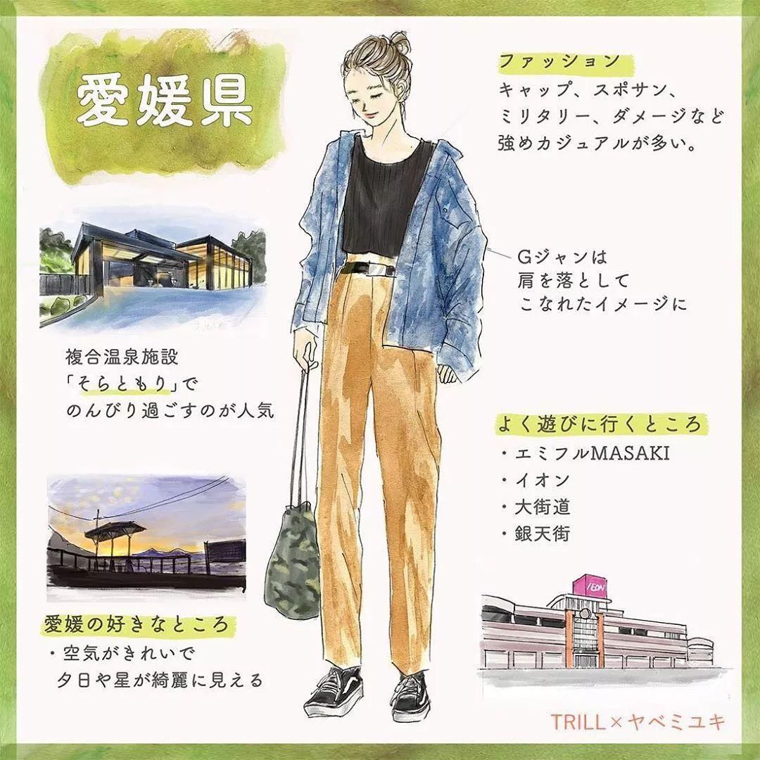 『全国』日本47个都道府县「全国女子图鉴」