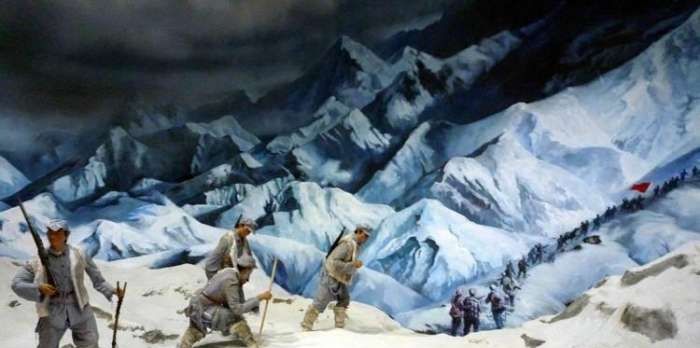  「红军长征」那年红军长征时爬过的第一座雪山夹金山，现在怎么