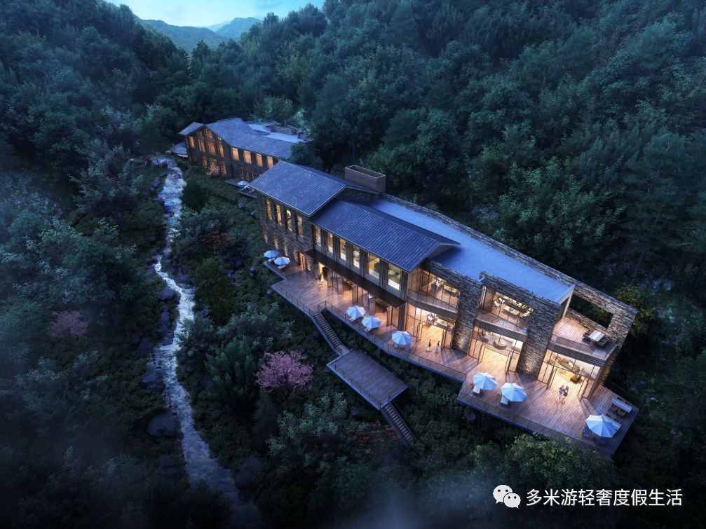 遇见安岚,大自然的馈赠:坐拥山涧别墅,听风闻雨泡天然温泉