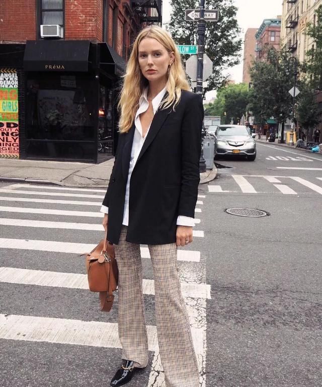  【TOP姐】一件黑色西装，打造16个时髦look！
