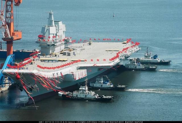 渤海发布禁航警告,中国首艘国产航母即将进行