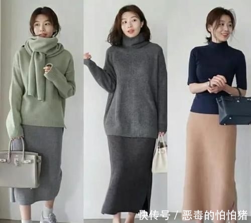 #满分#过完年该怎么穿?韩国时尚博主的春季穿搭,优雅知性气质满分