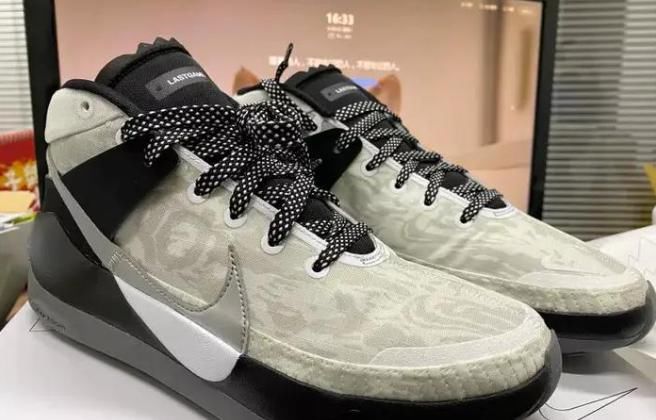 『测评』KD13全新黑白灰迷彩配色开箱测评 KD13适合脚宽的人吗
