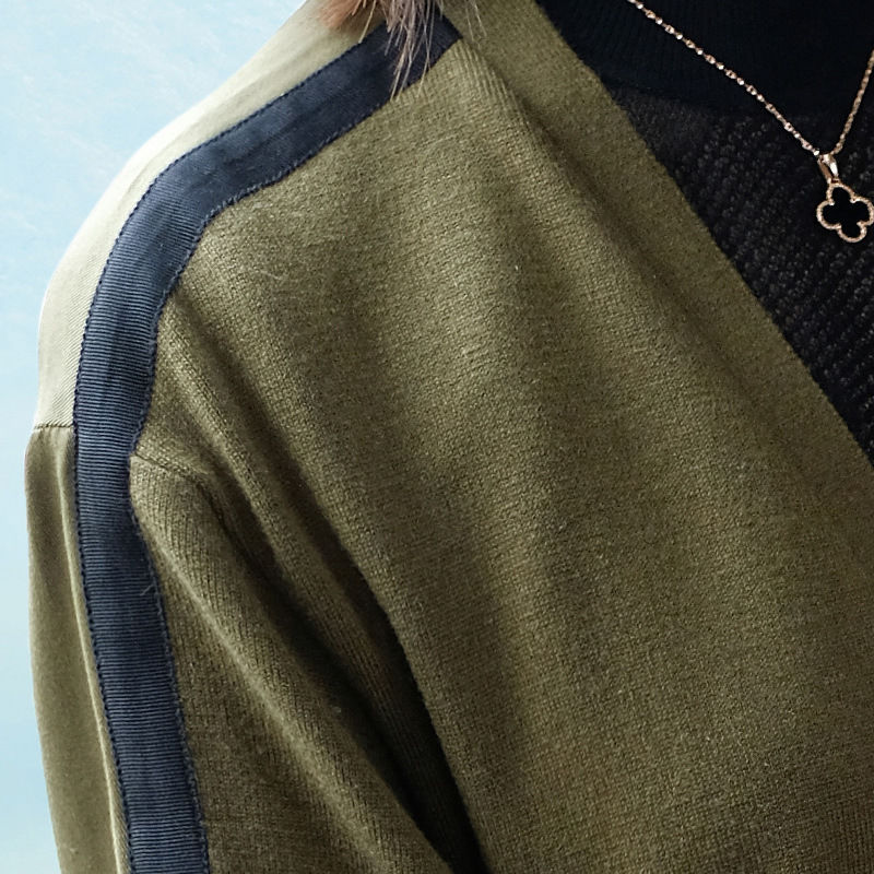 女人要是经济条件允许，全换成刚上秋装“开衫”特别时尚显美嫩