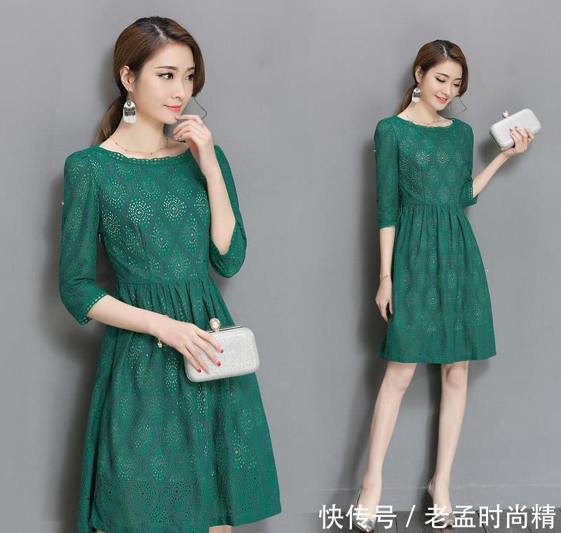 『宽松连衣』女人如果40来岁就要好好打扮!试试这些春裙,搭配裸靴,美炸天