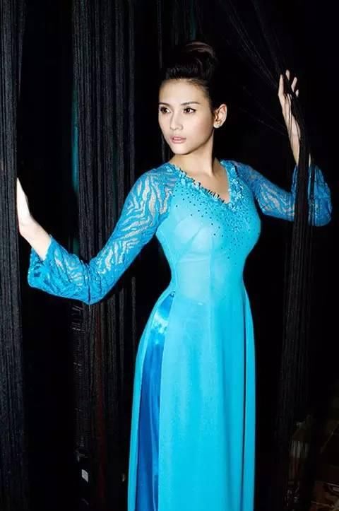  『中国旗袍』越南版旗袍美女，真好看！