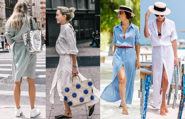 今年这四条裙子太流行了，36套造型，不愁夏天没得穿啦