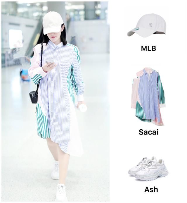 一条6000块的衬衫裙，让谢娜硬是从37岁穿回了17岁，这钱花的值