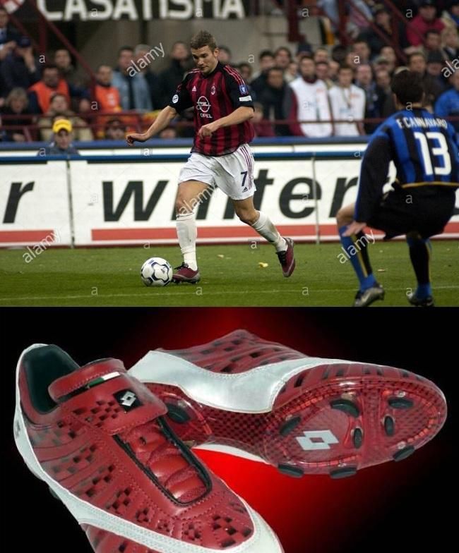  「意大利品牌」日向小次郎告诉我球霸都爱穿红球鞋，第一个穿红鞋的居然不是维阿到底是谁