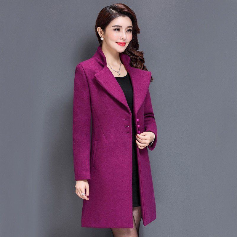 风衣真的已经过时了，毛呢大衣比鹿皮绒大衣洋气百倍，上身超有范