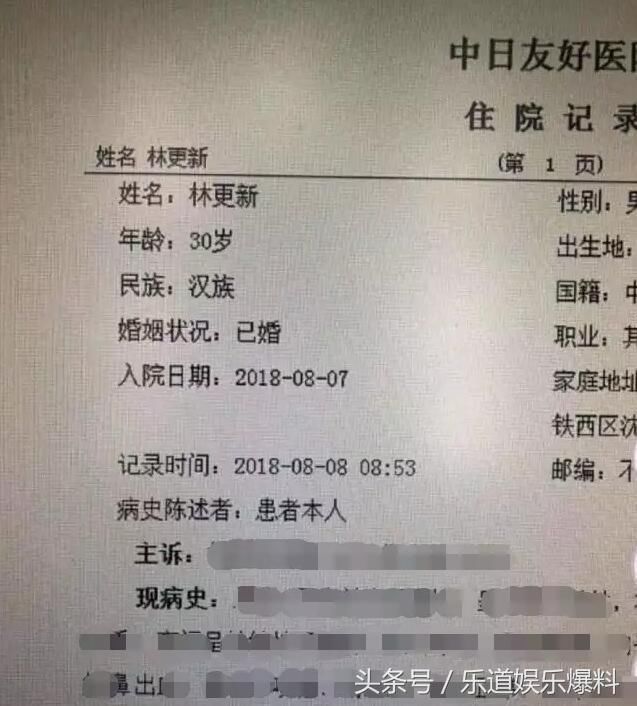 被晒病历造谣已遭网友盗号表白思聪林更新的遭遇总是为何这么清奇